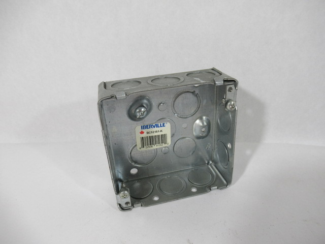 Iberville BC52151-K Square Junction Box 21