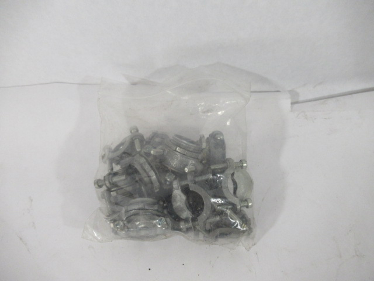Halex 90510 NM/Se Snap-In Cable Connector Clamp 3/8" Lot of 15 USED