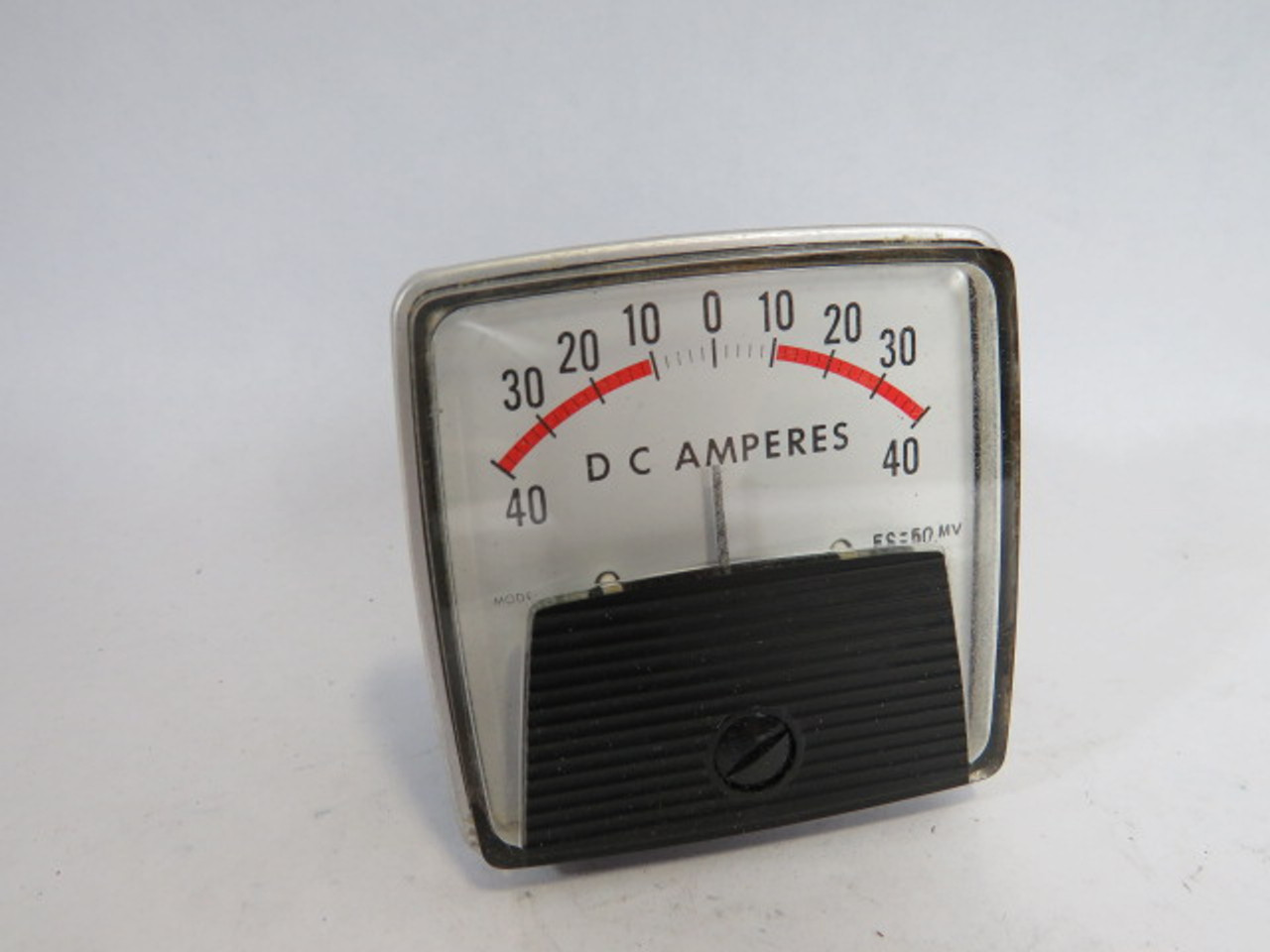 General Electric Model 152-2 Panel Meter 40-0-40DC Amperes 50MVDC ! NEW !