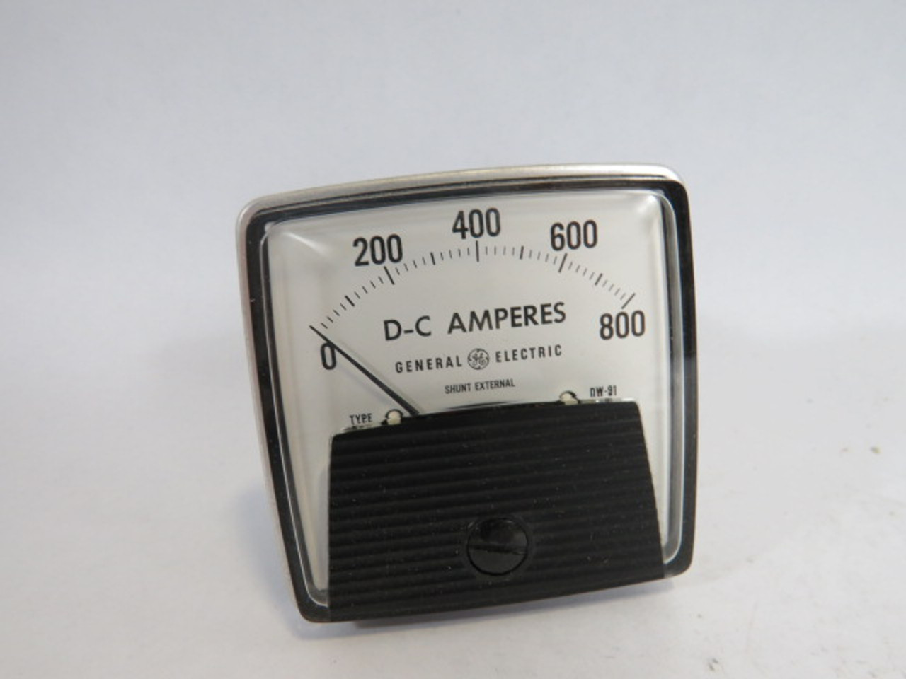 General Electric Model 152-2-1/2 Panel Meter 0-800DC Amperes 50MV ! NEW !