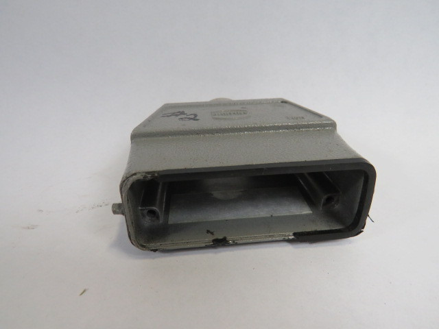 Harting 09200160441 HAN A Top Entry Hood w/Damaged Seal* 2 Pegs PG21 USED