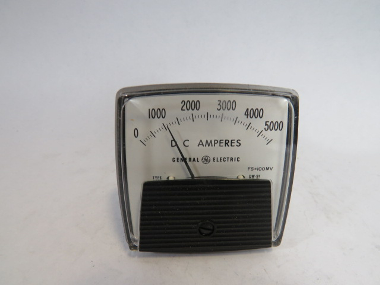 General Electric Model 254-2 Panel Meter 0-5000 DC Amperes F.S.100mv ! NEW !
