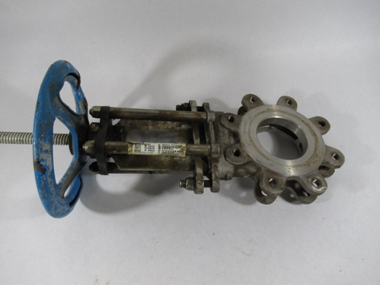 Trueline MAN-F8112 Knife Gate Valve Size 4" USED