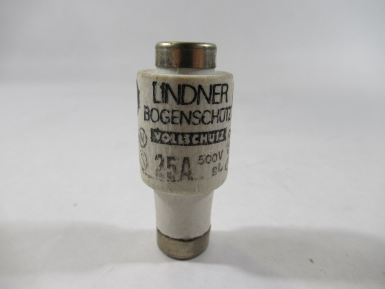 Lindner 597.0257 Ceramic Bottle Fuse LG7 25A 500V USED