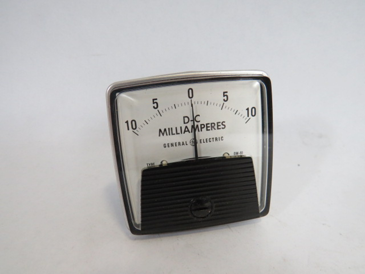 General Electric 50-152112GZGZ2 Panel Meter 10-0-10 DC Milliamperes ! NEW !