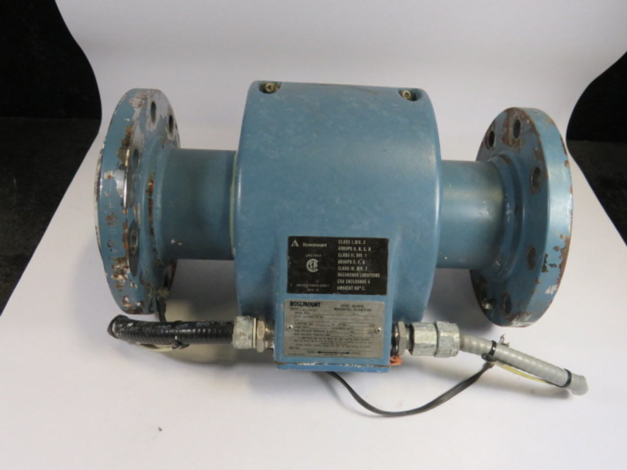 Rosemount 8703-TSA040C1 High Signal Magnetic FlowTube Size 4" 275PSI USED