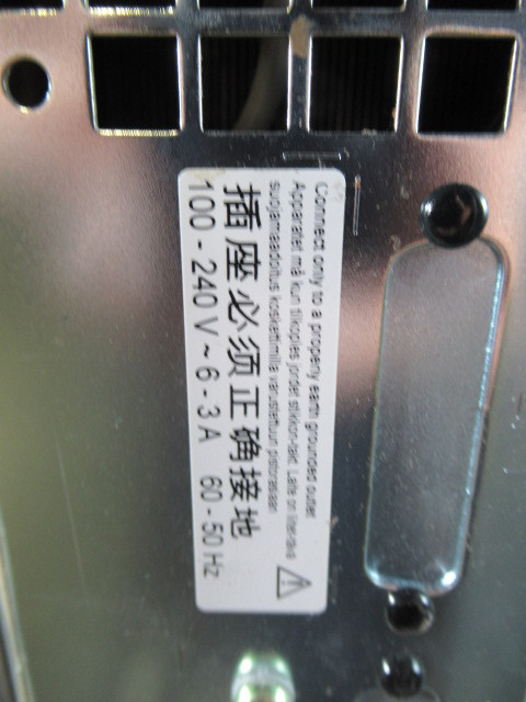 Siemens 6BK1800-5PE00-0AA0 Industrial Rack PC 100-240V 6.3A 50-60HZ USED
