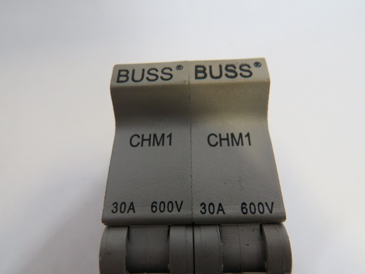 Bussmann CHM1-2 Fuse Holder 30A 600V 2 Pole USED