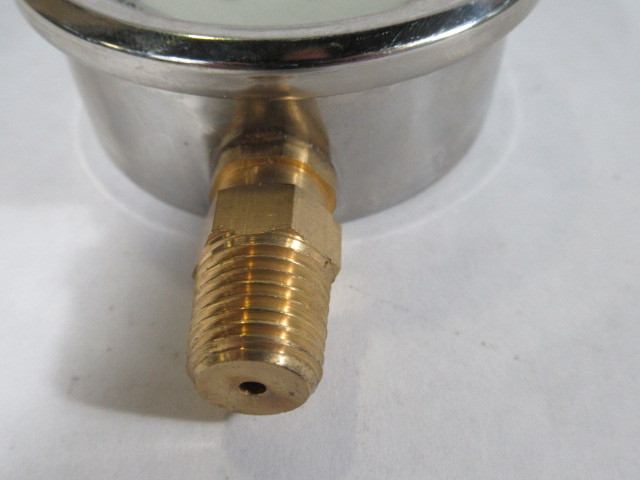 Generic MPG-1C-30/100-AN Liquid Filled Pressure Gauge 1/4"NPT ! NOP !
