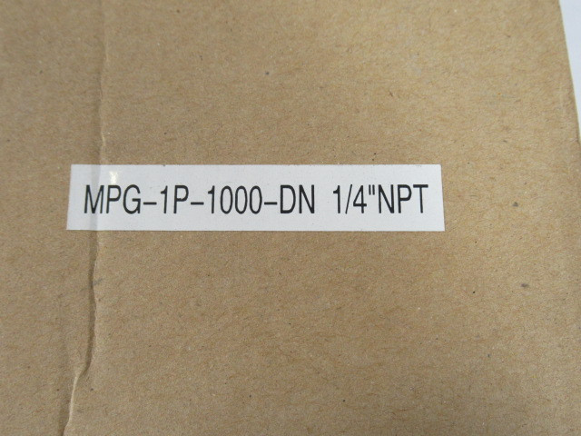 Generic MPG-1P-1000-DN Liquid Filled Pressure Gauge 2-1/2"Dia 1/4"NPT ! NEW !