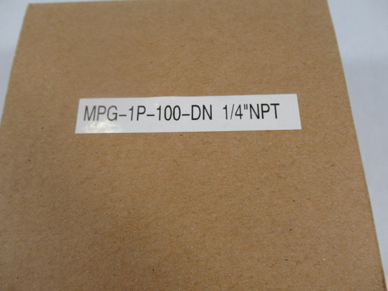 Generic MPG-1P-100-DN Pressure Gauge 0-100psi 0-7bar 1/4"NPT ! NEW !