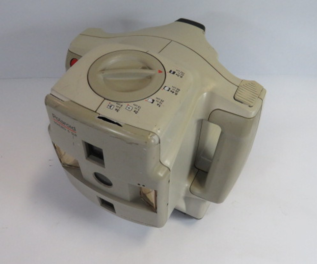 Polaroid MACRO 5 SLR Instant Camera *Cracks to Case* ! AS IS !