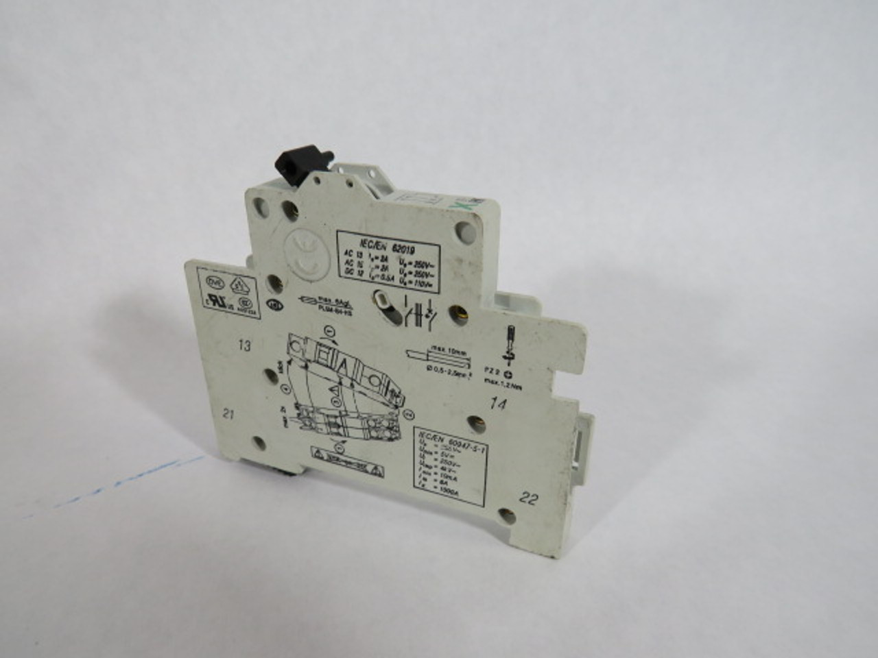 Klockner-Moeller ZP-IHK 286052 Auxiliary Contact for Contactor 1N/O 1N/C USED