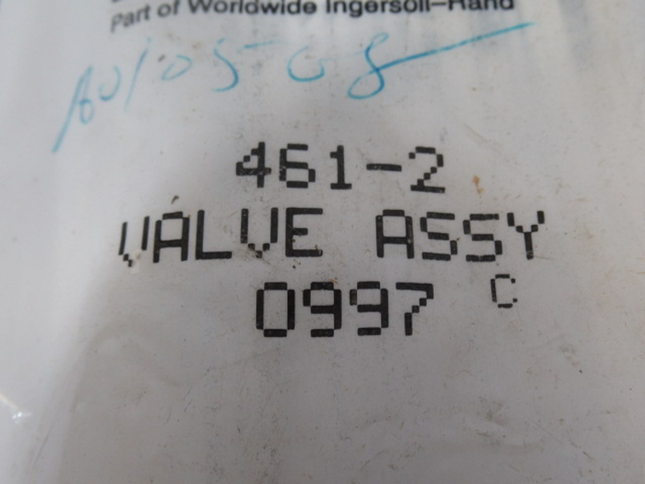 Aro 461-2 Manual Air Control Valve 3 Way 2-Pos Red ! NEW !