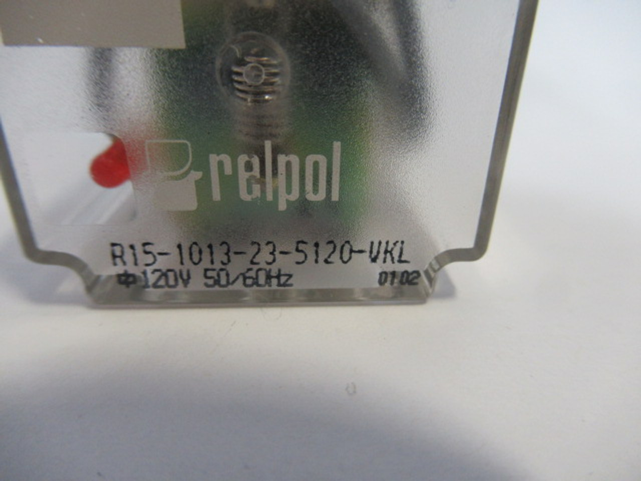 Relpol R15-1013-23-5120-WKL General Relay 120V 50/60Hz 10A 11-Pin USED