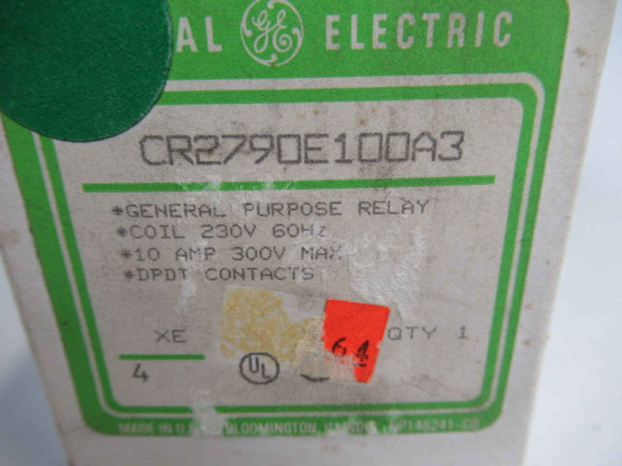 General Electric CR2790E100A3 Relay Coil For Contactor 230V@60Hz ! NEW !