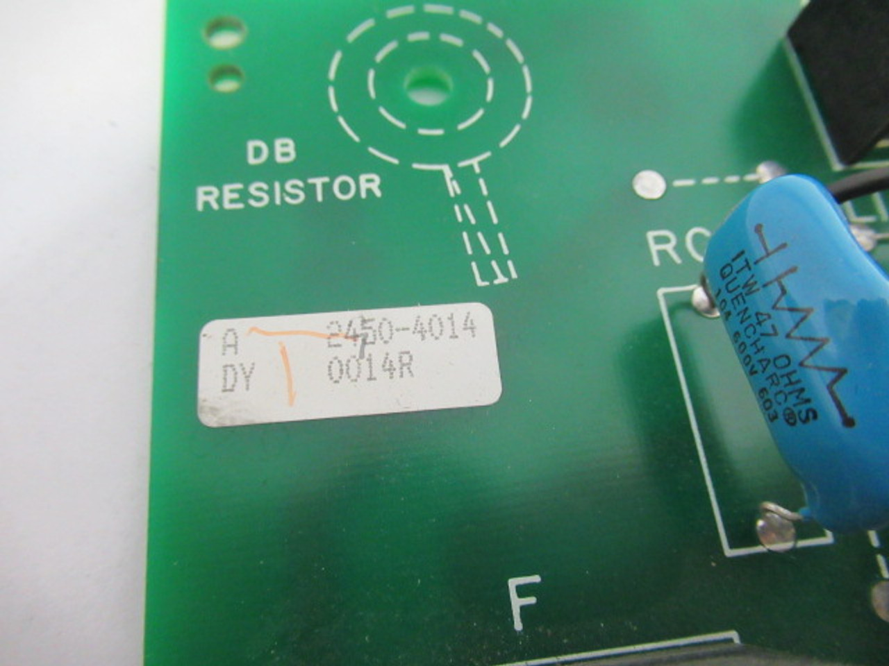 Emerson 2450-4014 Control Relay Circuit Board USED