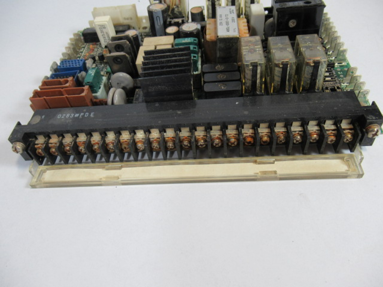 Fanuc A16B-1310-0530/17D Robotic Input Board *Missing Components* ! AS IS !