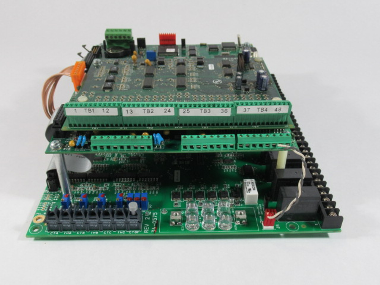 Motortronics MVC4-MB Control Module for Medium Voltage Soft Starter USED