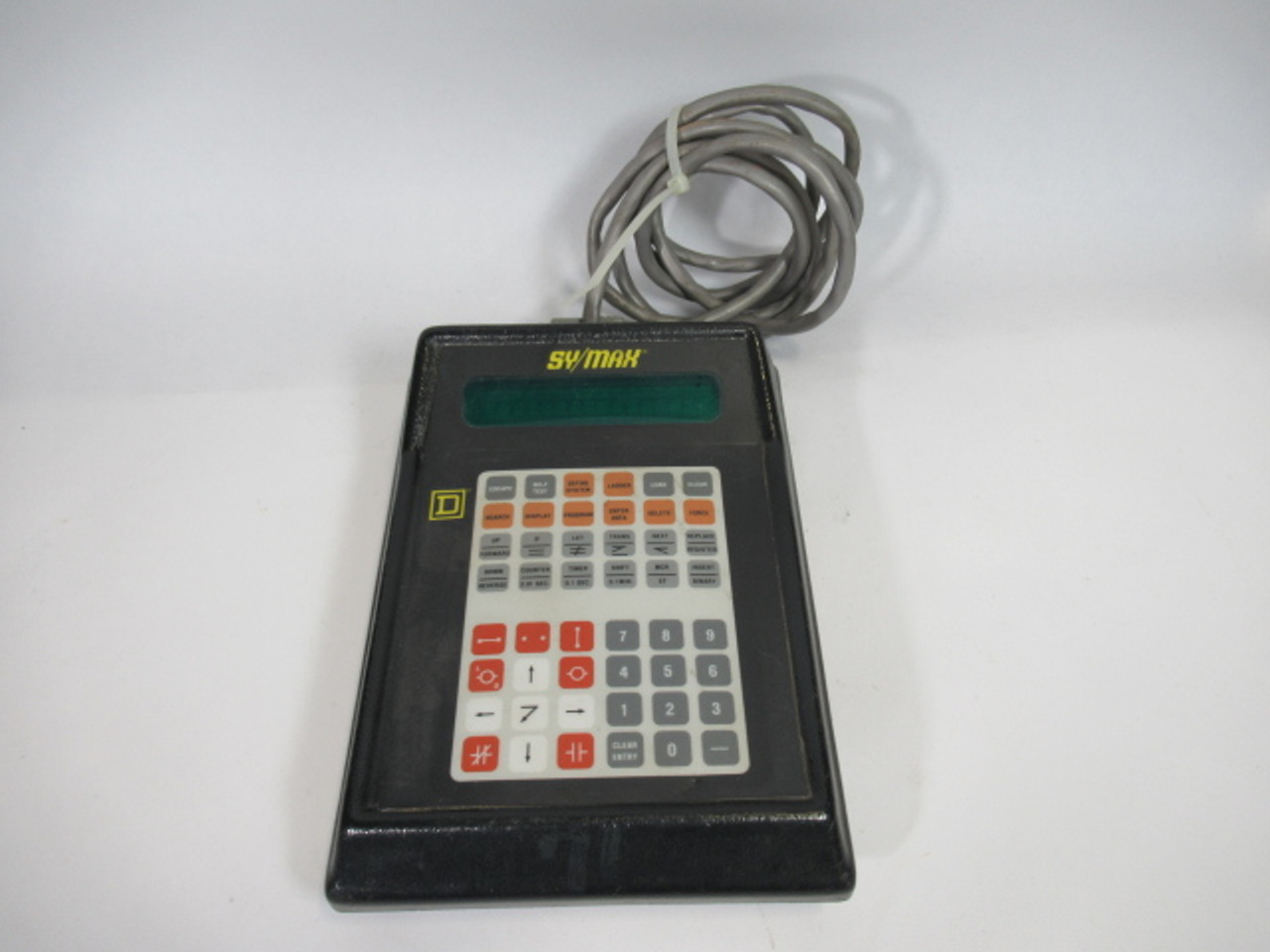 Square D 8010SPR-100 Symax Hand Held Programmer *Rust Internal Damage* ! AS IS !