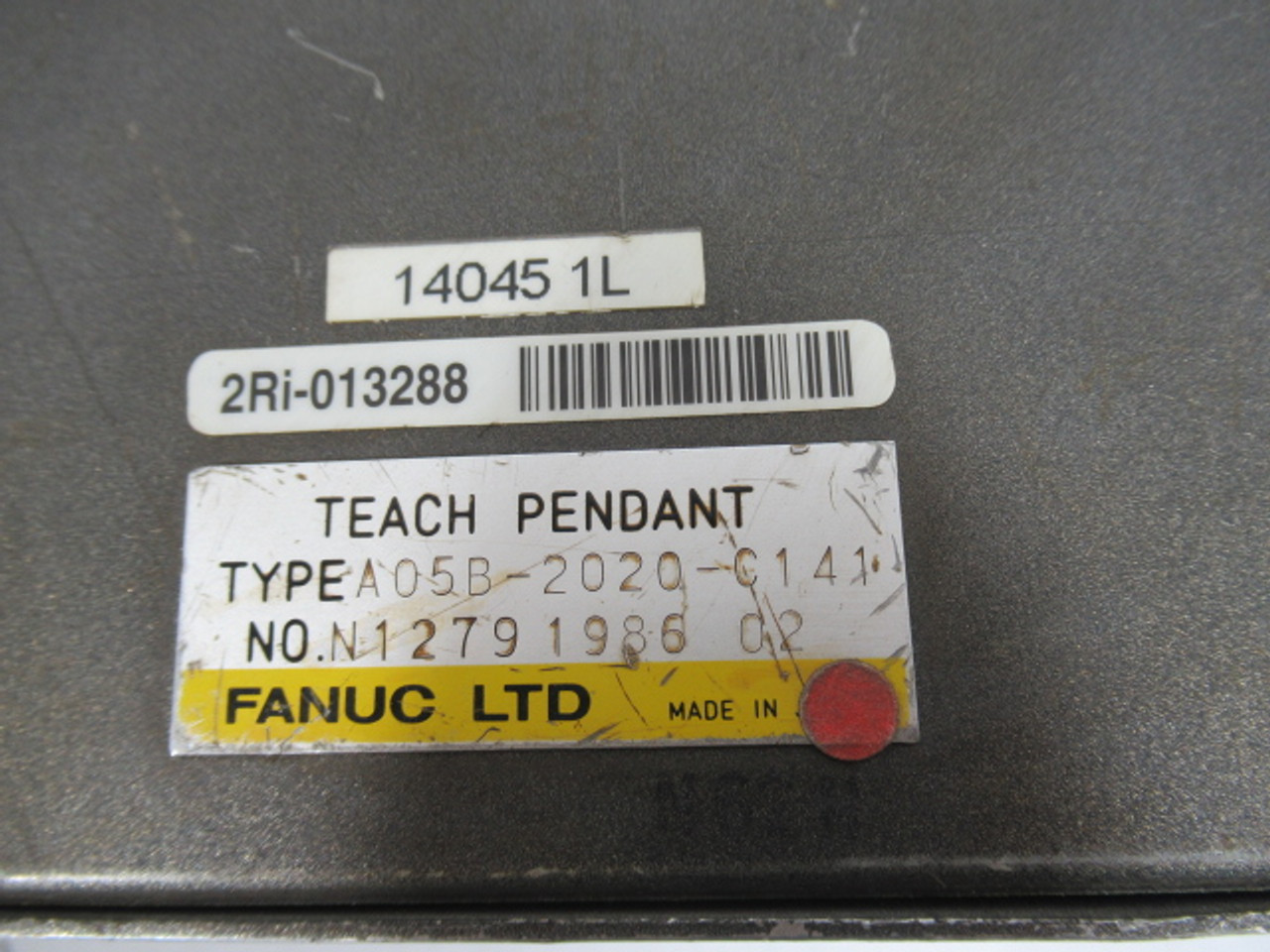 GE Fanuc A05B-2020-C141 Karel GMF Robotic Teach Pendent *Bent Key* ! AS IS !