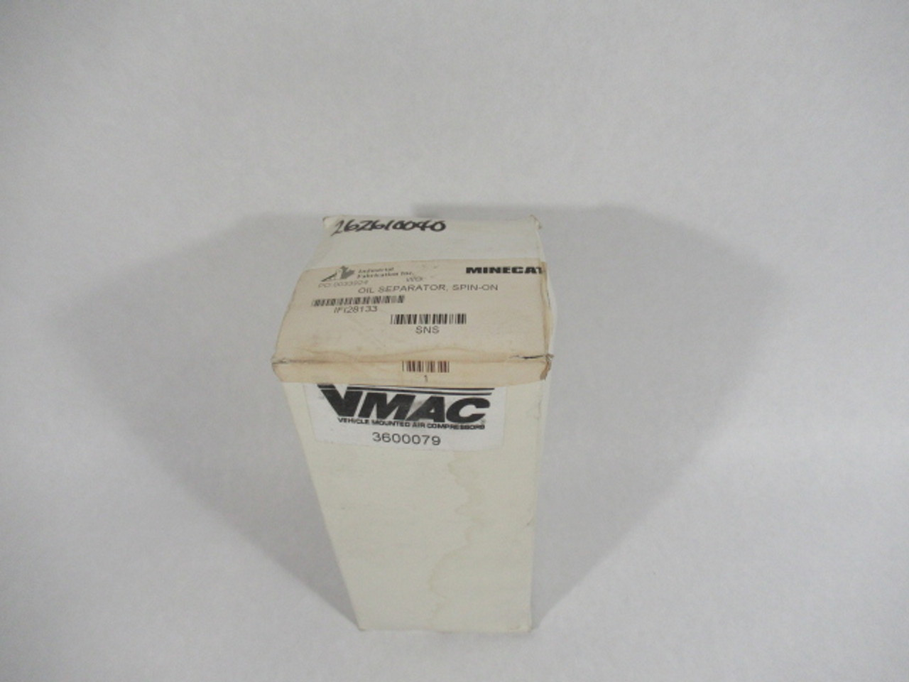 VMAC 3600079 Oil Separator Filter 3.75"OD 1"ID 8.5"H *SEALED* ! NEW !