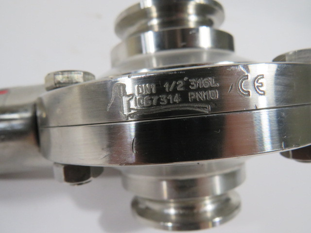 Inoxpa DN1-1/2" 316L 1085171 & 1067314 PN10 Sanitary Ball Valve 1-1/2" USED