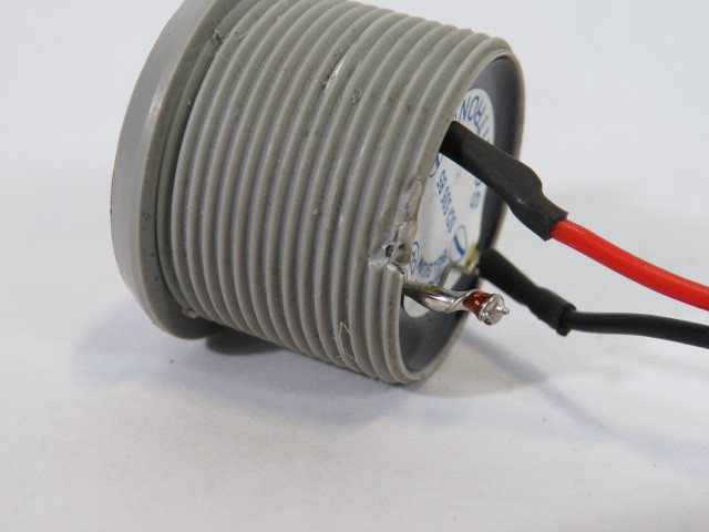 Sonitron SCI-535-B5 Piezo Buzzer 5-35VDC 3500Hz SLIGHT THREAD DAMAGE USED