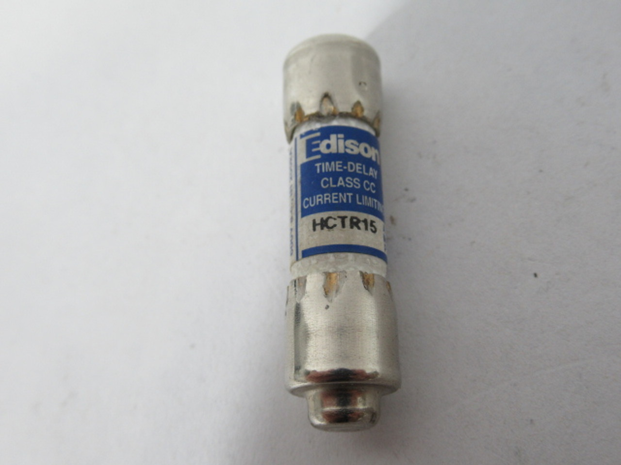 Edison HCTR15 Time Delay Current Limiting Fuse 15A 600VAC USED