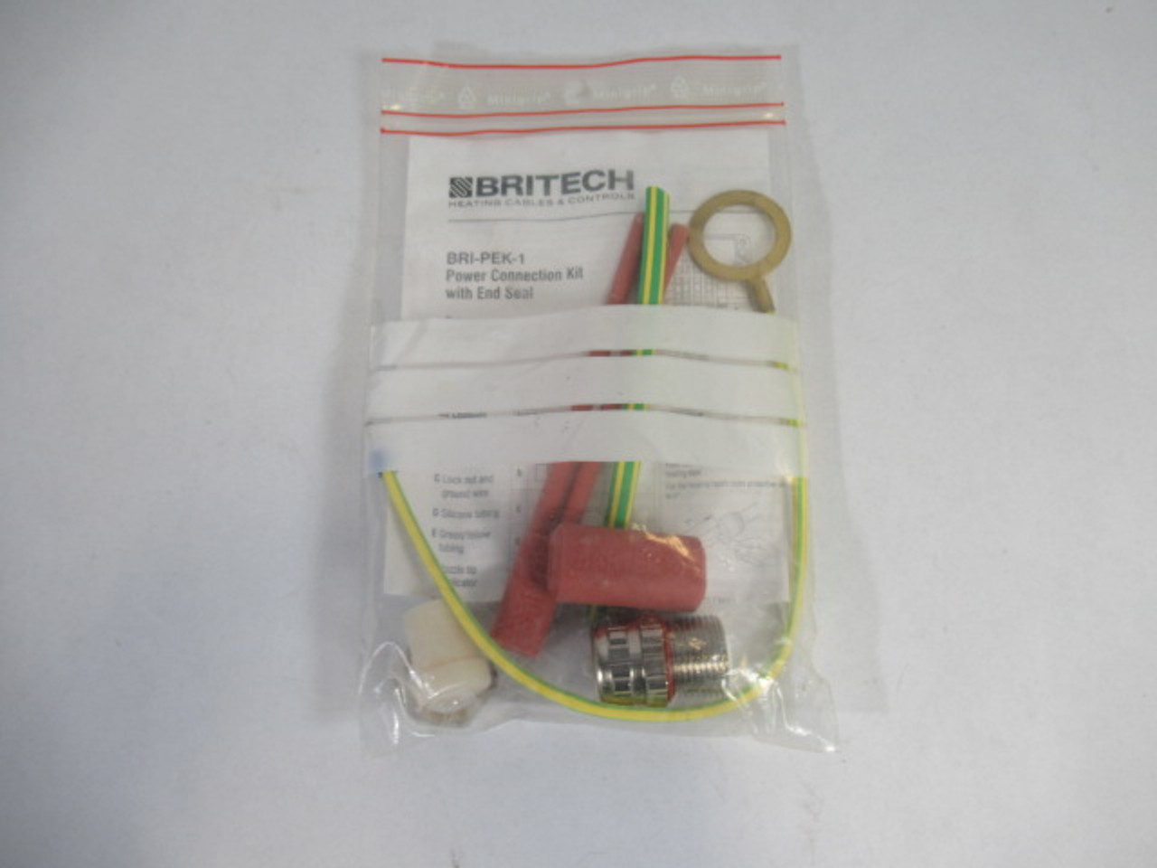 Britech BRI-PEK-1 Power Connection Kit w/ End Seal *No Silicon Glue* ! NWB !