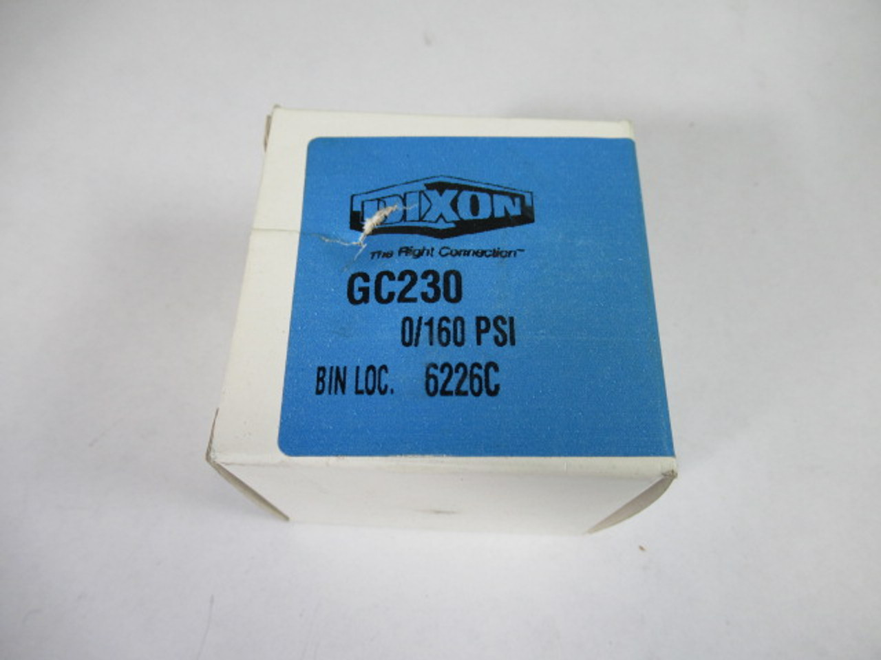 Dixon GC230 Standard Dry Gauge 2" Face 1/4NPT Back Mount 0/160psi NEW