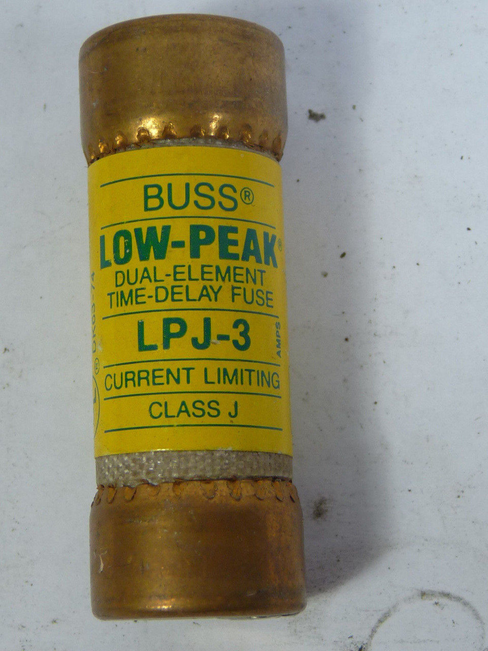 Low-Peak LPJ-3 Time Delay Fuse 3A 600V USED