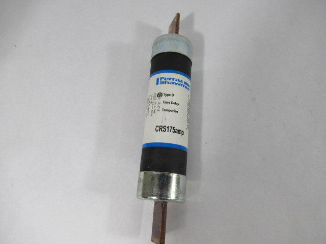 Ferraz Shawmut CRS-175 Type D Time Delay Fuse 600V 175A DMG Box ! NEW !