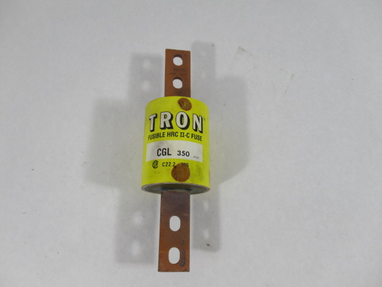 Tron CGL-350 Fusible HRC II-C Fuse 600VAC *Damaged and Stained Box* ! NEW !