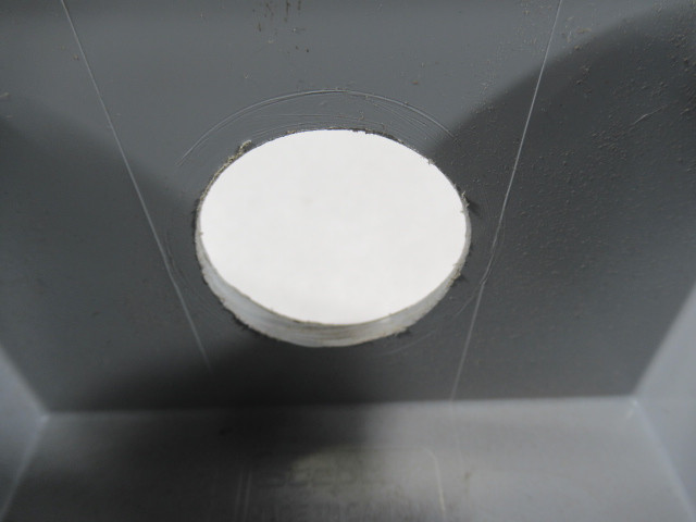 Scepter FD-2 2 Gang Deep PVC Box 4-3/4"x4-1/2"x3" USED