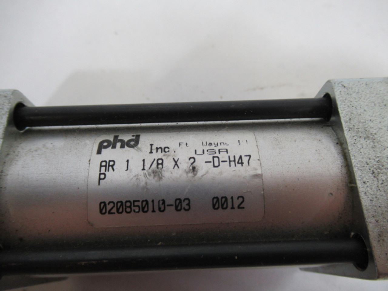 PHD AR-1-1/8x2-D-H47-P Cylinder Assembly 1-1/8" Bore 2" Stroke USED