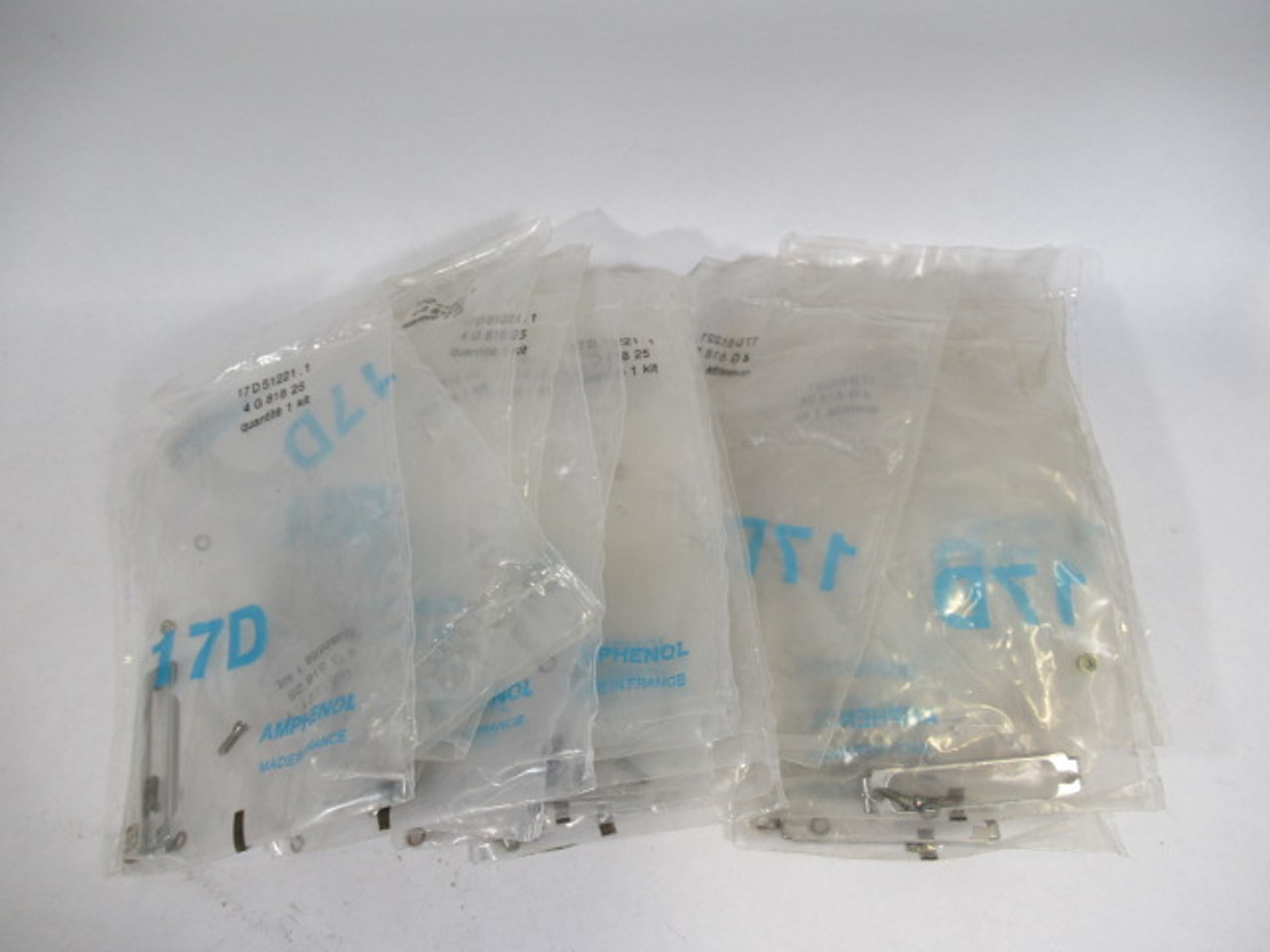 Amphenol Socapex 17D-51221-1 4G-818-25 D-Connector Clamp Kit Lot of 23 ! NWB !