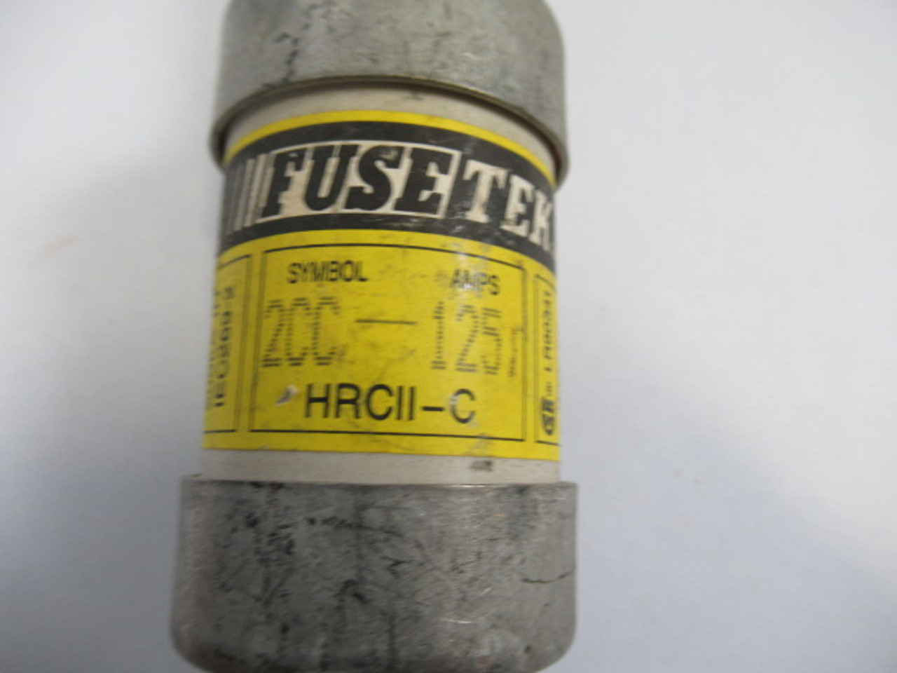 Fusetek 2CC-125 HRCII-C Fuse 125Amp 600V USED
