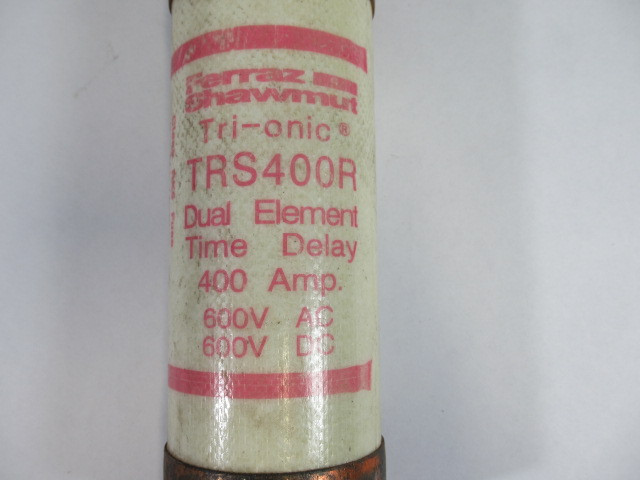 Ferraz Shawmut TRS400R Dual Element Time Delay Fuse 400Amp 600V USED