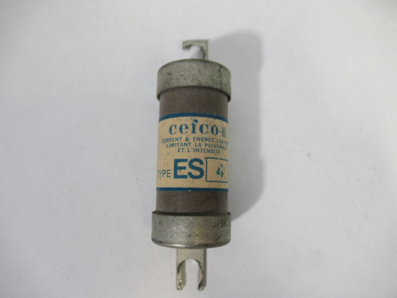 Cefco ES-4 Current & Energy Limiting Bolt On Fuse 4Amp 600V USED