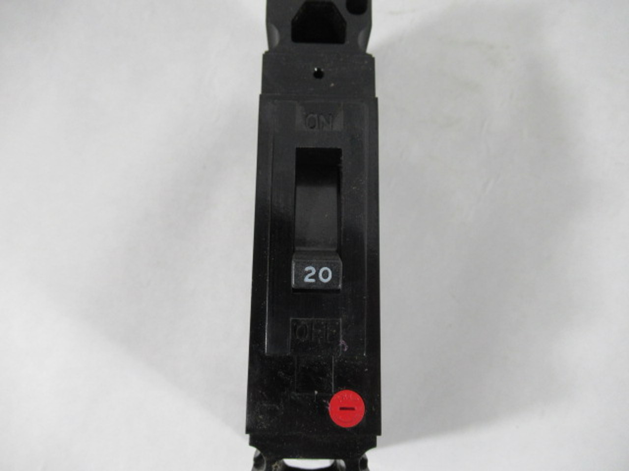 Federal Pioneer CED-113020 Circuit Breaker 20A 350VAC MISSING SCREW USED