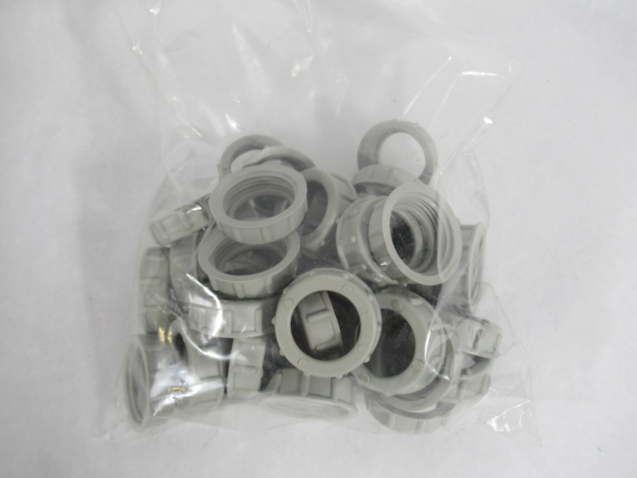 Iberville CI-2708 Gray Plastic Bushing 1" Lot of 38 ! NOP !