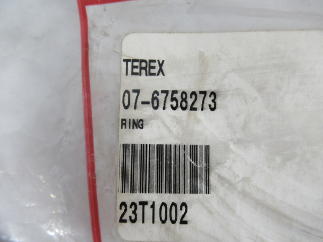 Terex 07-6758273 23T1002 Ring for TC-100 Stockpiling Conveyor ! NWB !