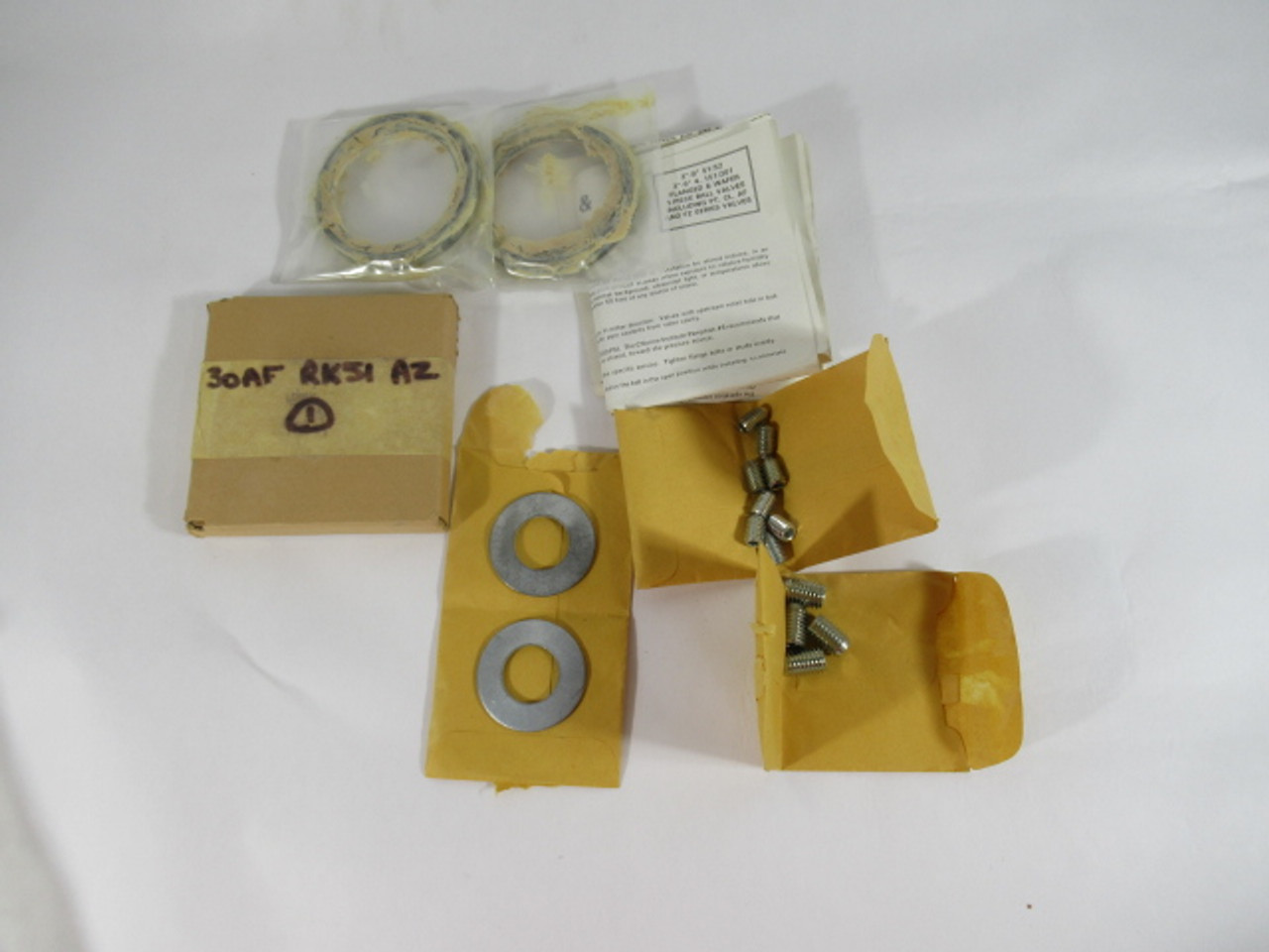 Worcester Controls 30AF-RK51 Flanged & Wafer Ball Valve Repair Kit ! NWB !