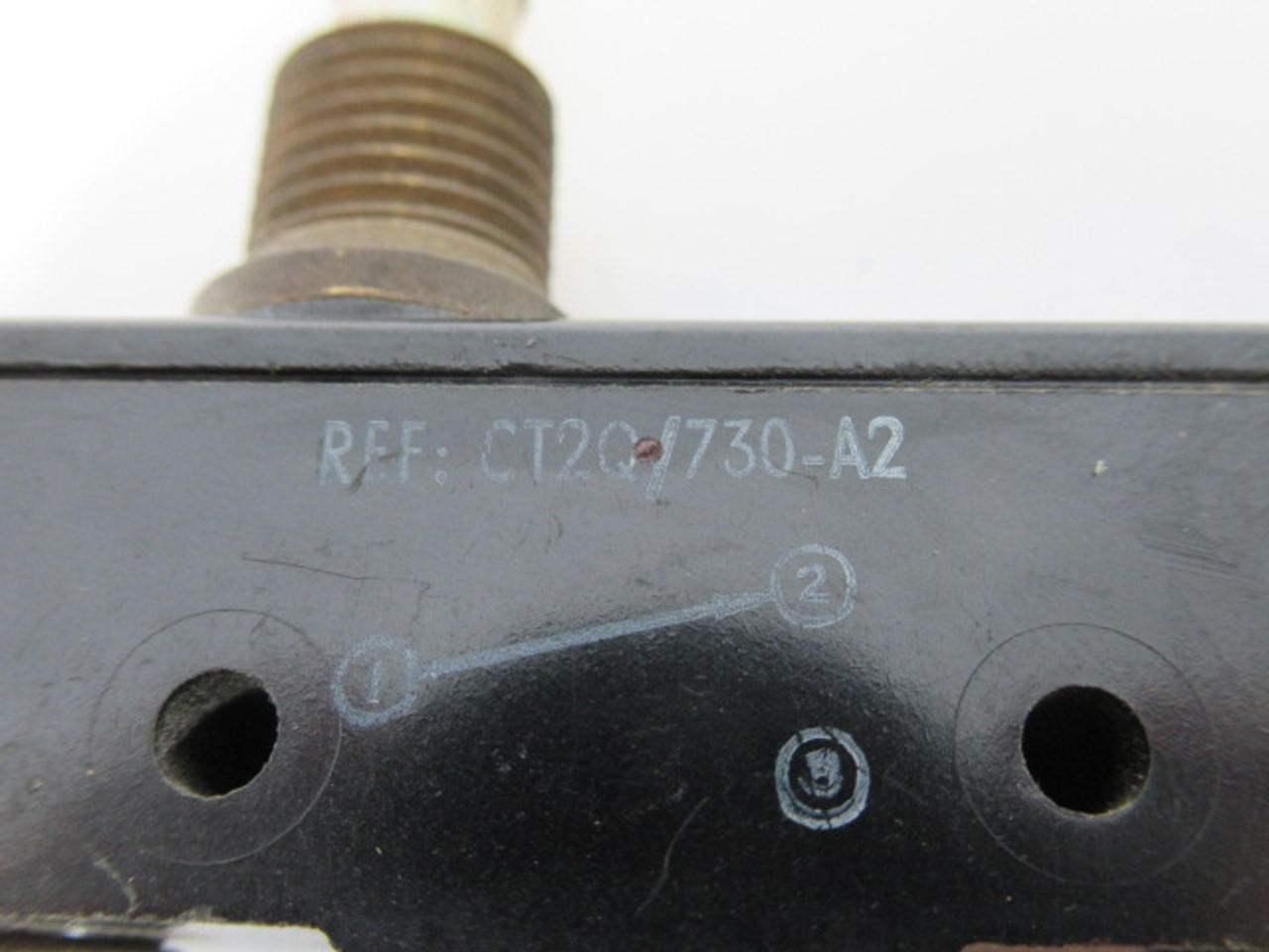 Burgess CT2Q/730-A2 Limit Switch With Plunger USED