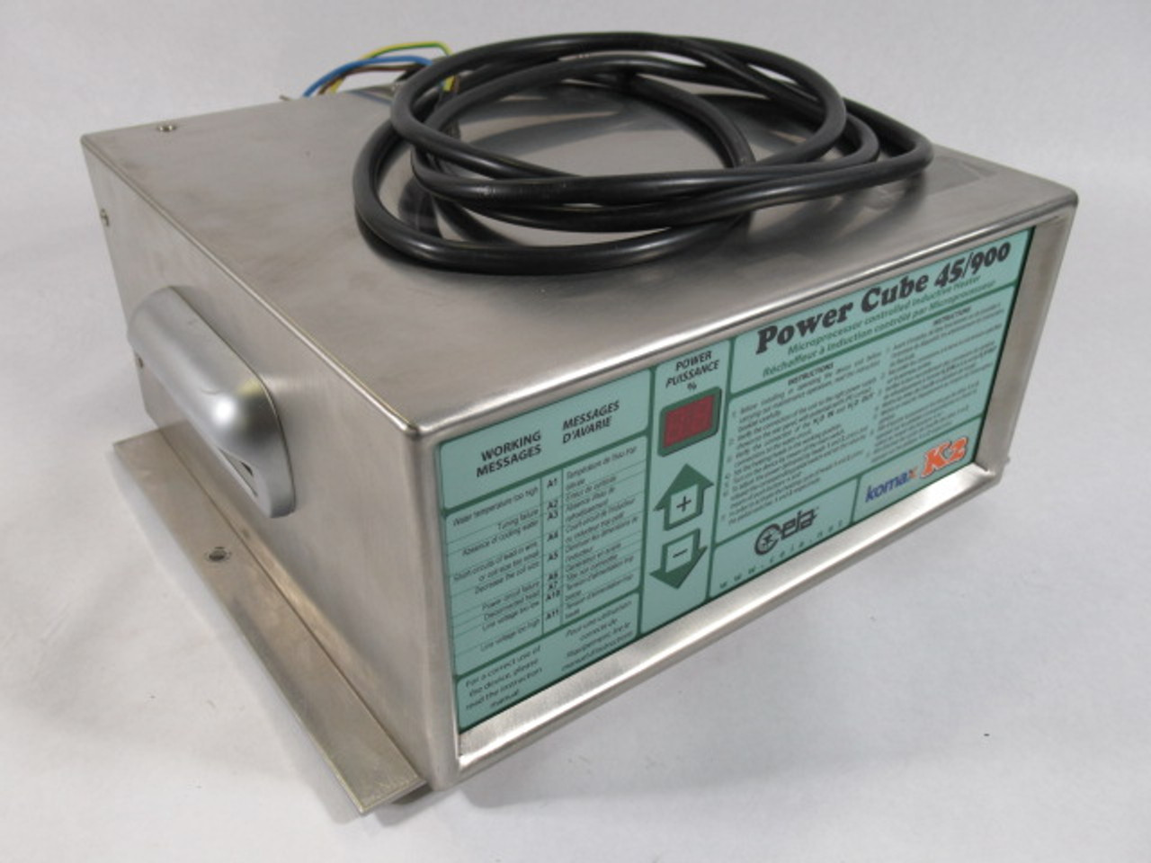 Ceia 45/900 Power Cube Microprocessor Controlled Inductive Heater USED