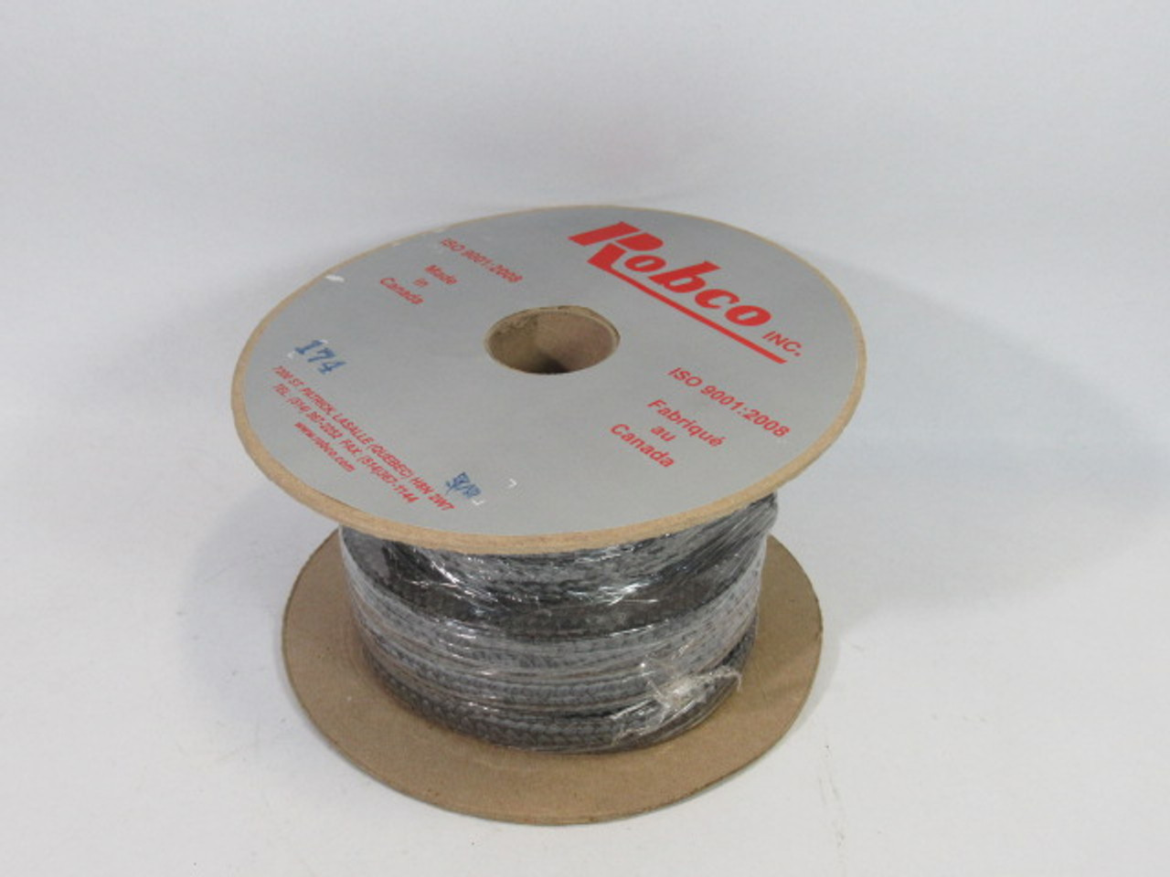 Robco ANC01740627 Braided Teflon & Graphite Compression Packing 5/8" 4lb ! NOP !