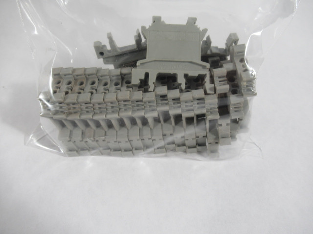 Phoenix Contact UK2.5 Terminal Block 750V 1.5mm Lot of 20 GREY USED