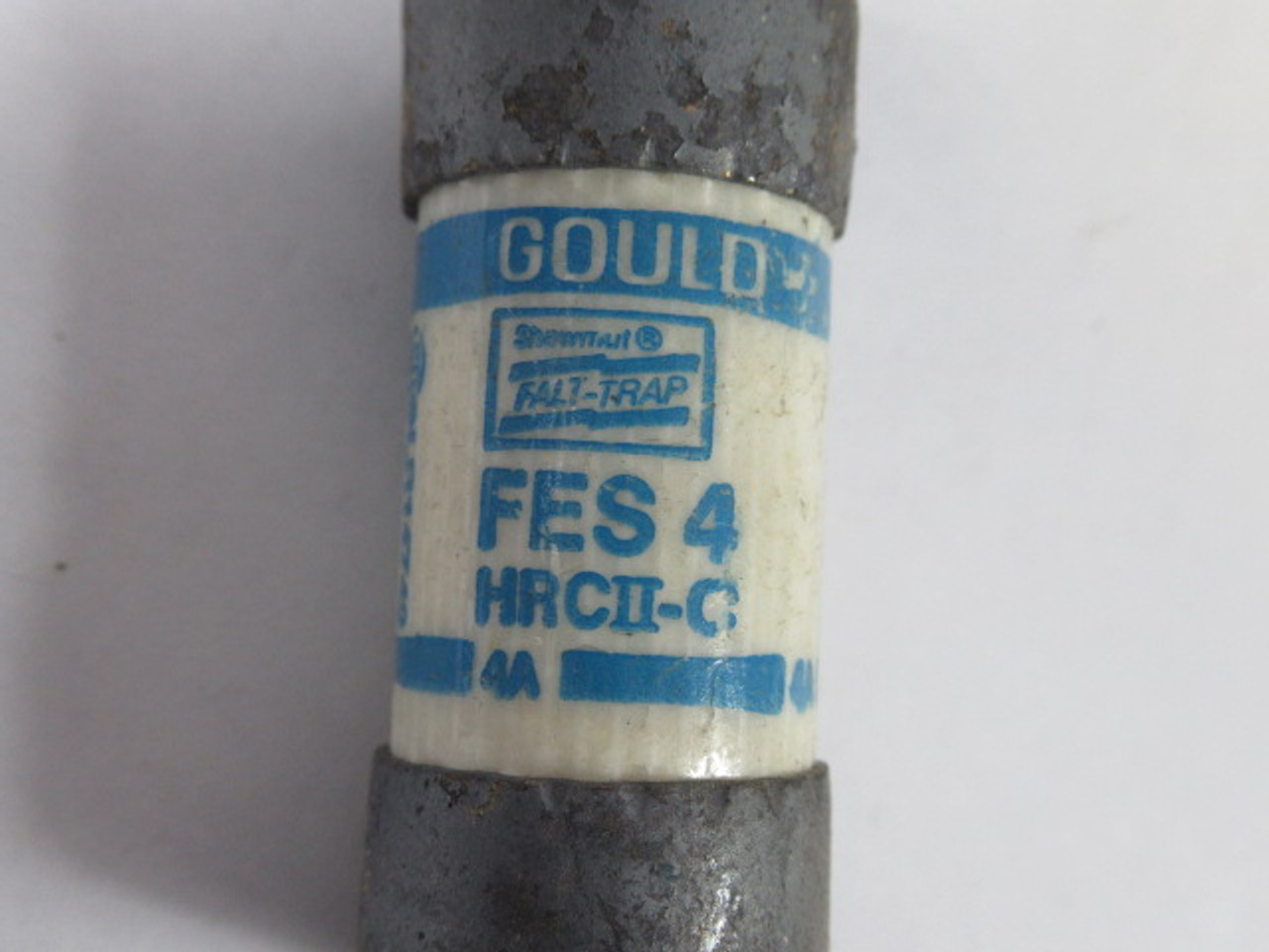 Gould Shawmut FES4 Bolt On Fuse 4A 600V USED