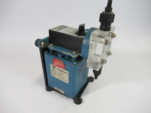 Chem-Feed C-1530LP Variable Pump 100 psi Max 1.3GPH 230V/60Hz 50W USED